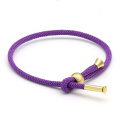 Amazon Ebay Venta caliente Diy Cuerda de algodón Cordón Bead Charm Brazalete Pulsera Mujer Accesorios China